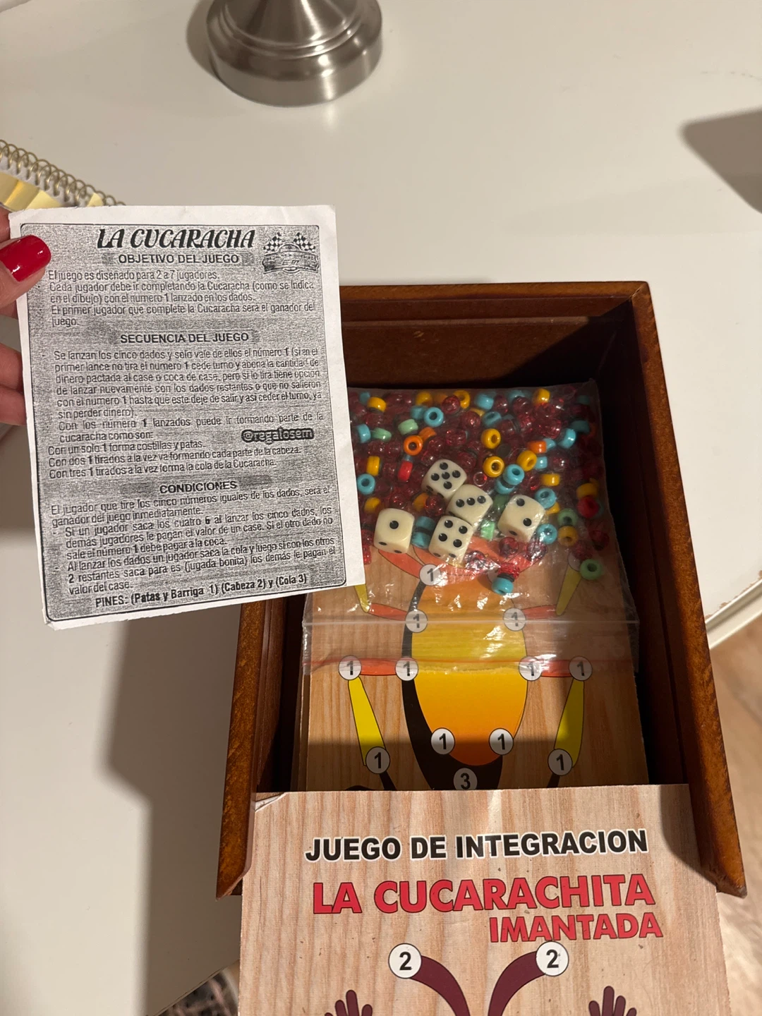 La Cucarachita Imantada Board Game - photo 2