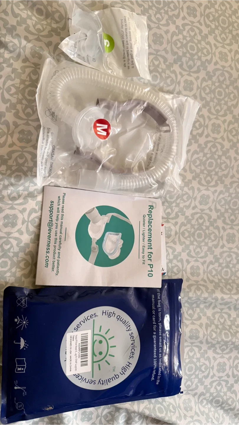 Replacement CPAP Nasal Pillow Mask for P10 - photo 3
