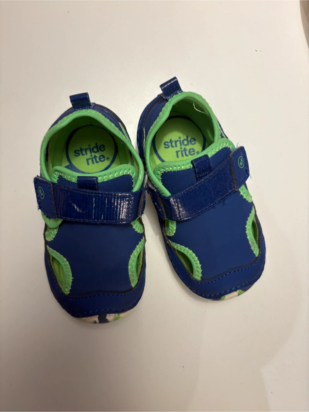 Stride Rite SM Splash Toddler Sandals Blue/Green - photo 2