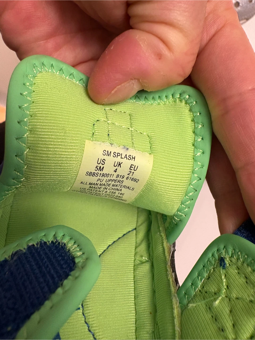 Stride Rite SM Splash Toddler Sandals Blue/Green - photo 3