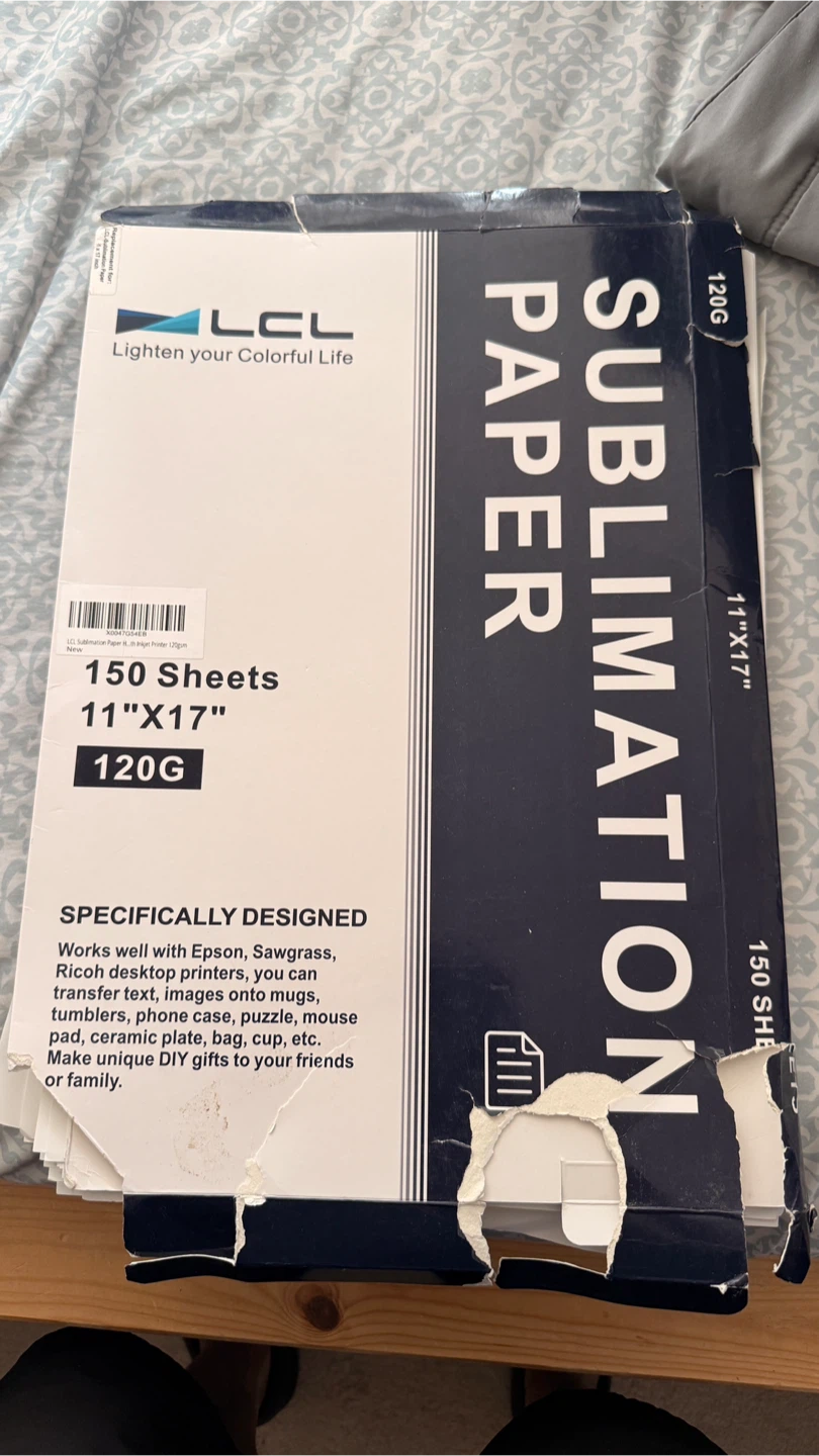 LCL Sublimation Paper 11"x17" 120g
