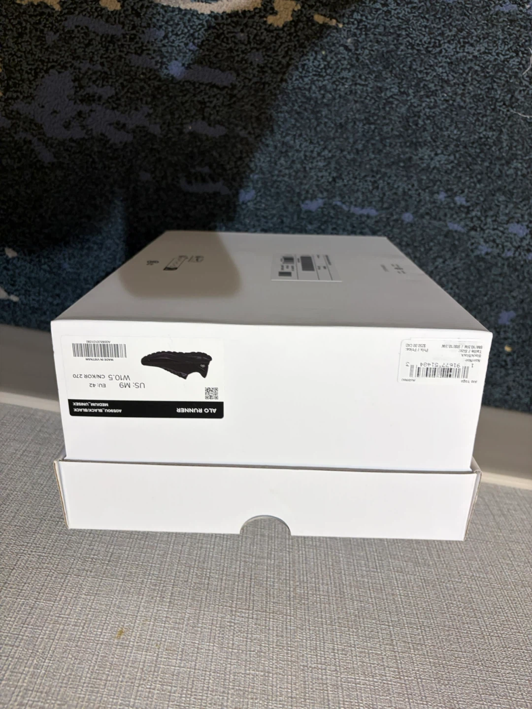 Empty box Alo Runner Black Shoes - photo 4
