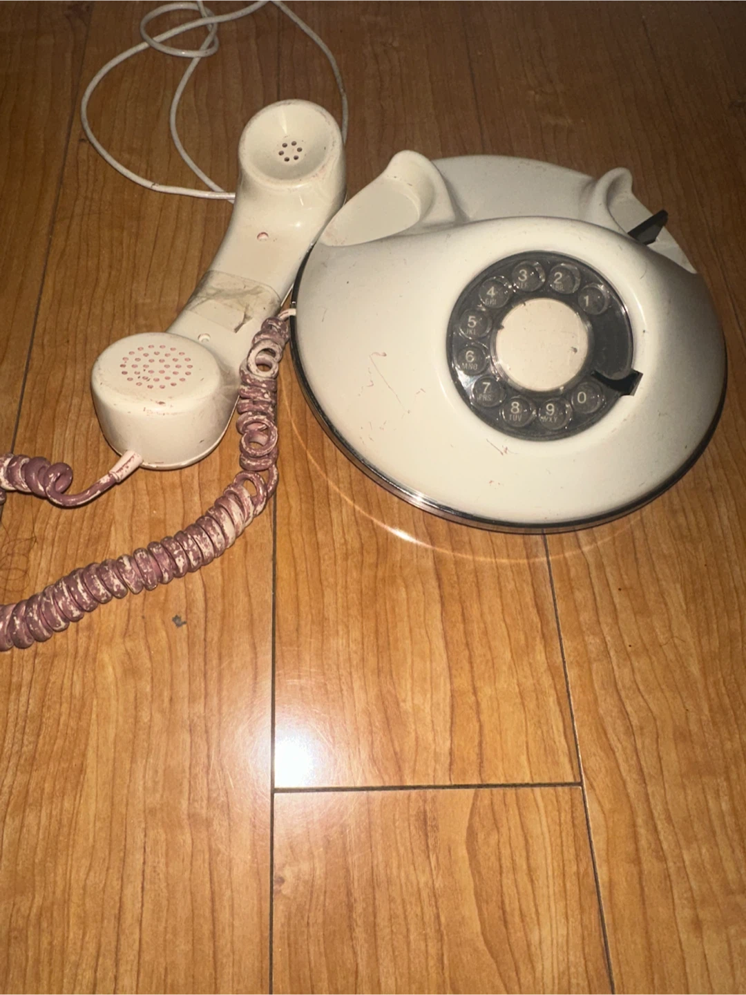 Vintage Round Rotary Telephone - photo 4