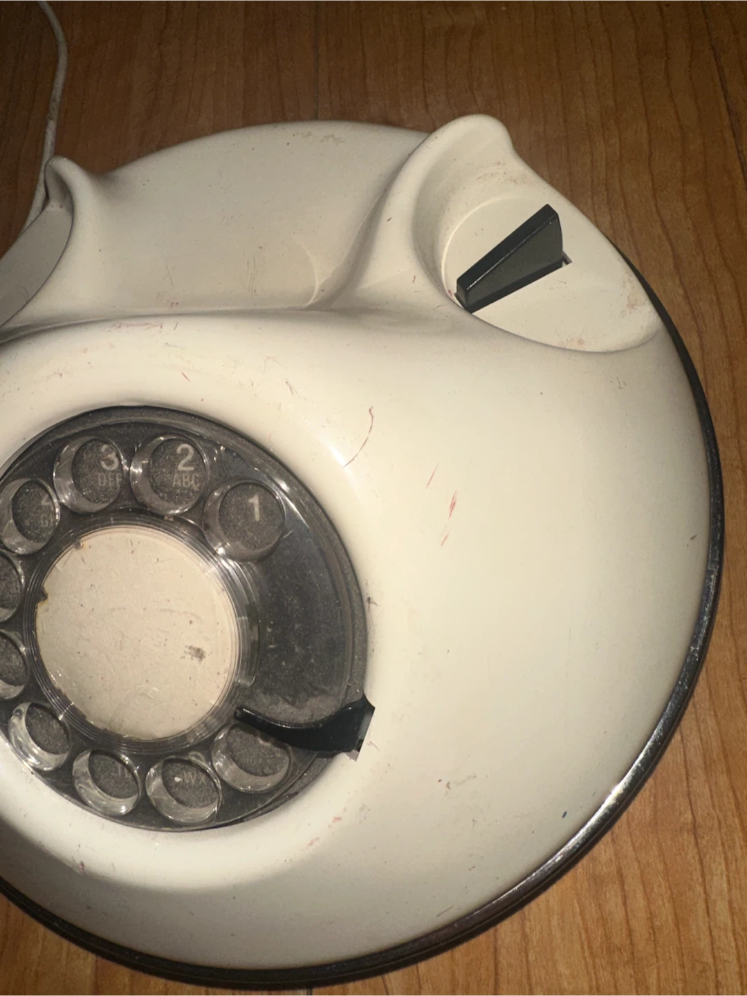 Vintage Round Rotary Telephone - photo 5
