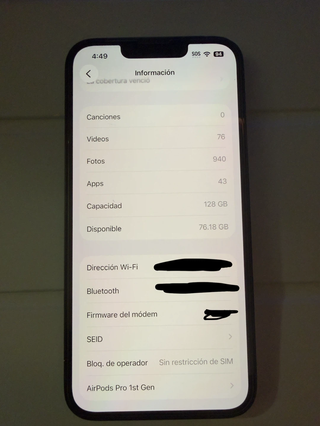 iPhone 14 w 128 gb (see description) - photo 3