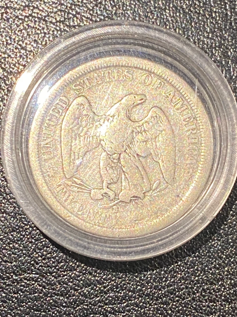 USA   Twenty Cent · 1875-S RARE