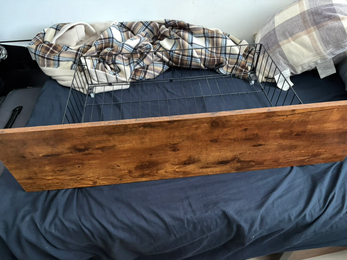 Rustic Bedside Under-Bed Storage Drawer - photo 4