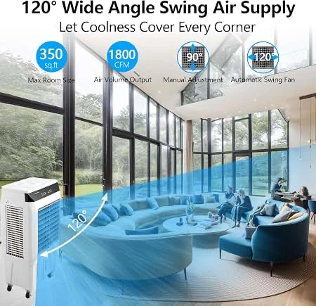 Evaporative Air Cooler with Remote - photo 5