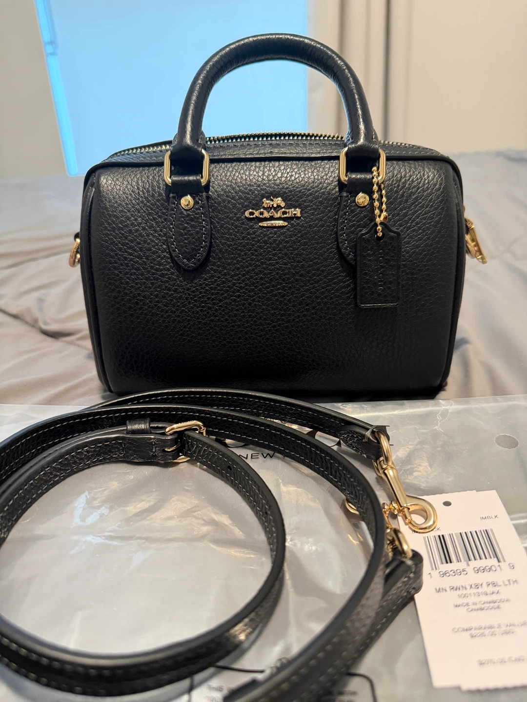 Coach Mini Rowan Crossbody Bag - Black - photo 4
