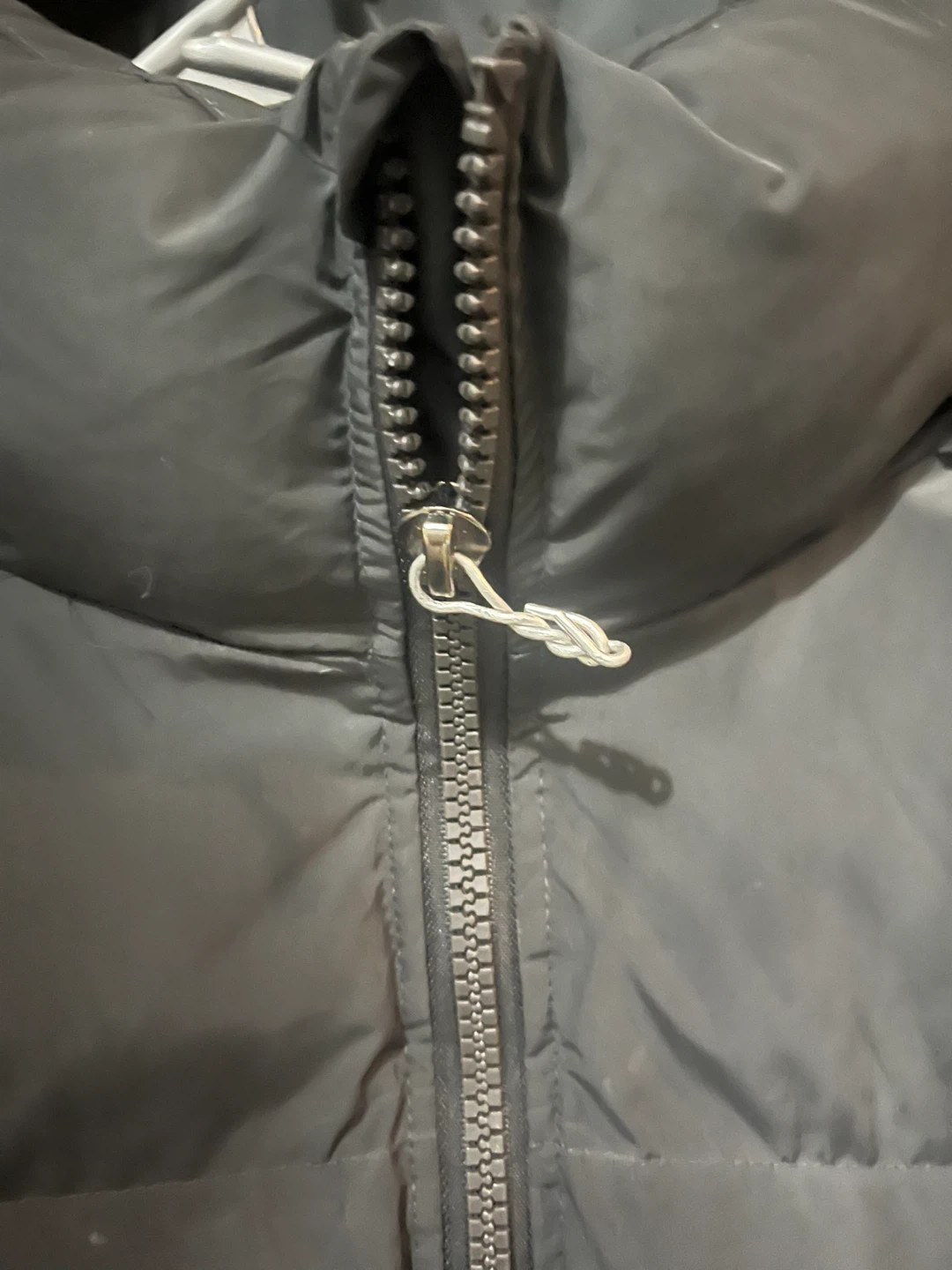 Trapstar Black Puffer Jacket size XL damaged - photo 3