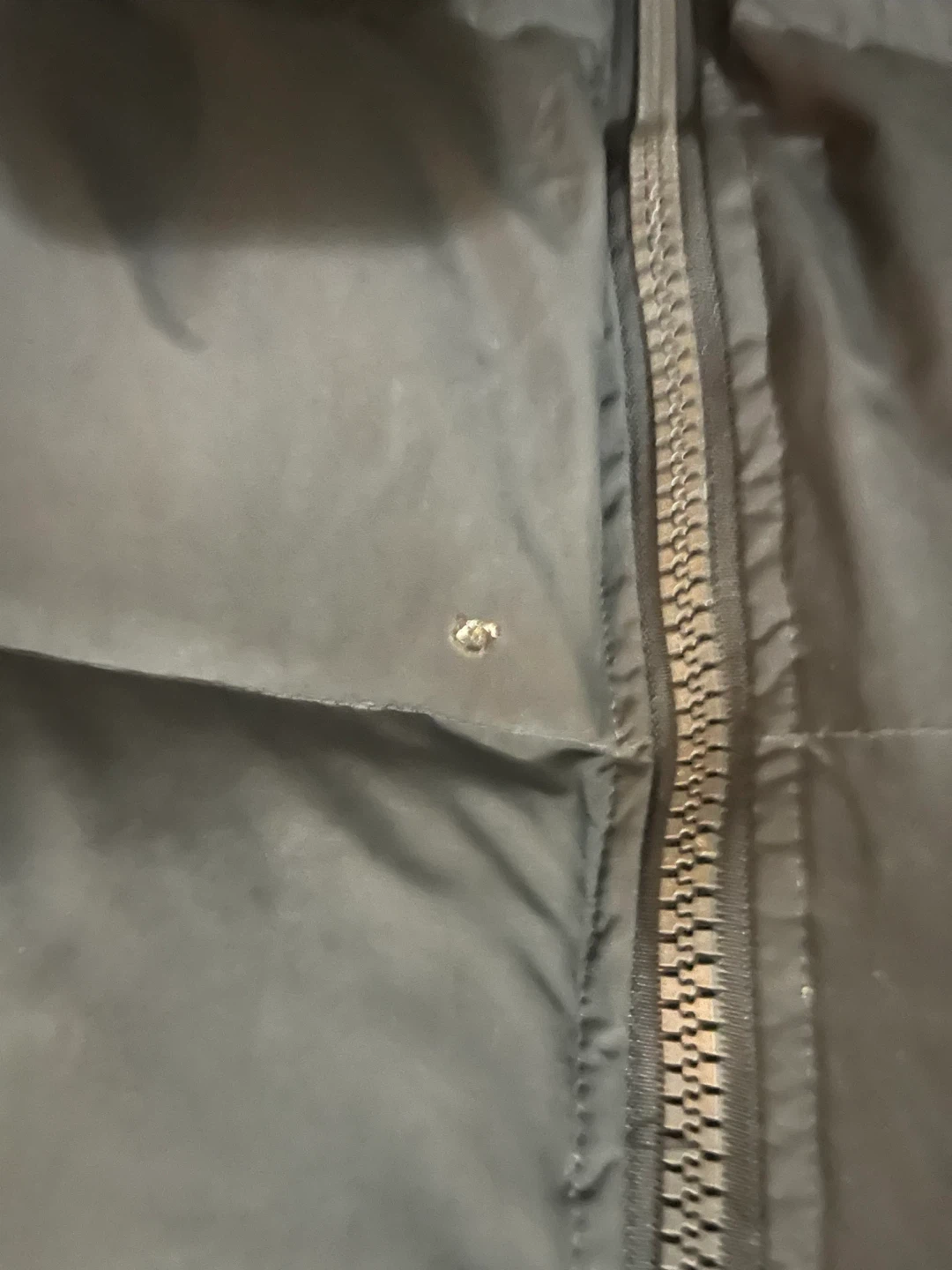 Trapstar Black Puffer Jacket size XL damaged - photo 5