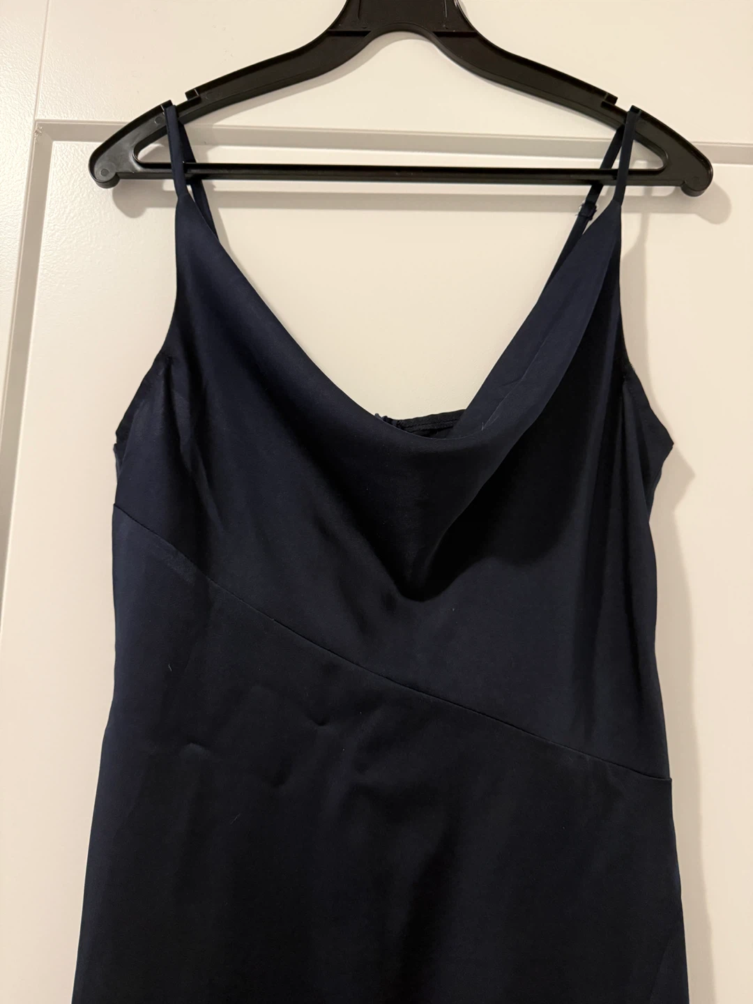 New✨Navy satin cowl neck dress - photo 5