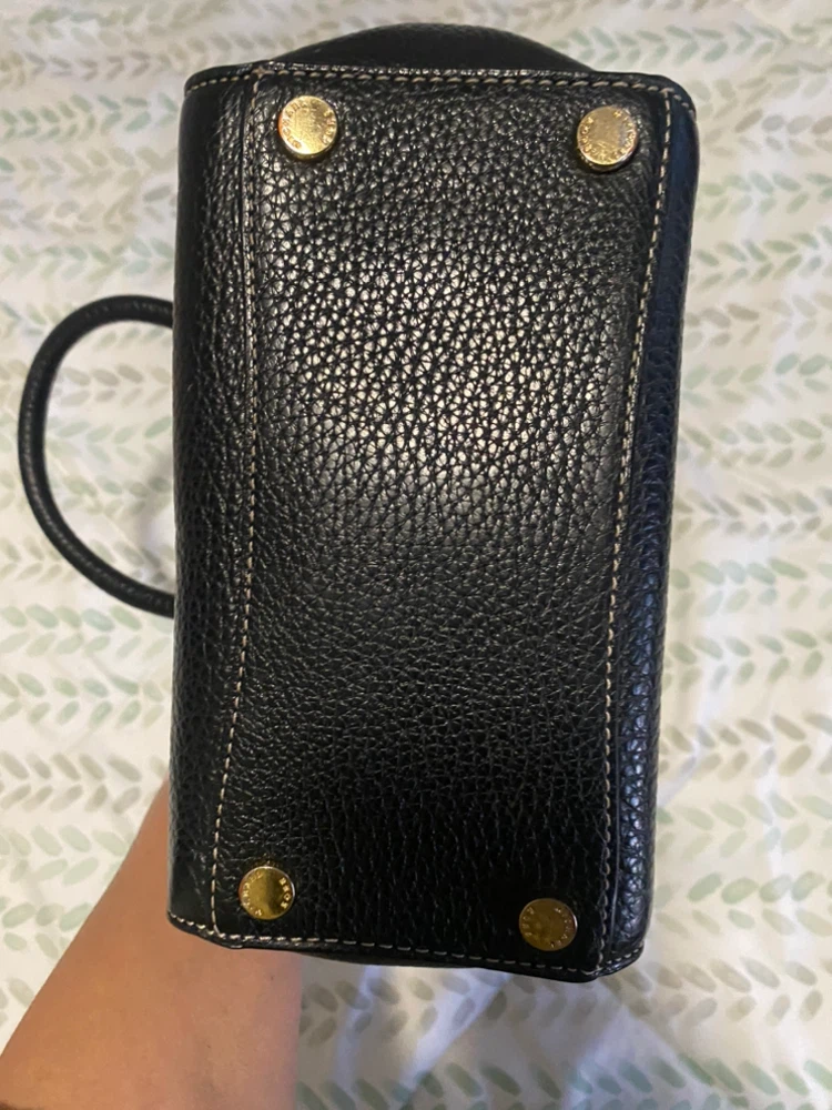 Michael Kors black leather handbag - photo 2