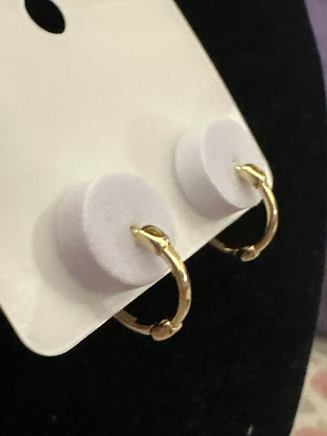 Xuping Heart Hoop Earrings with Swarovski Crystals - photo 2