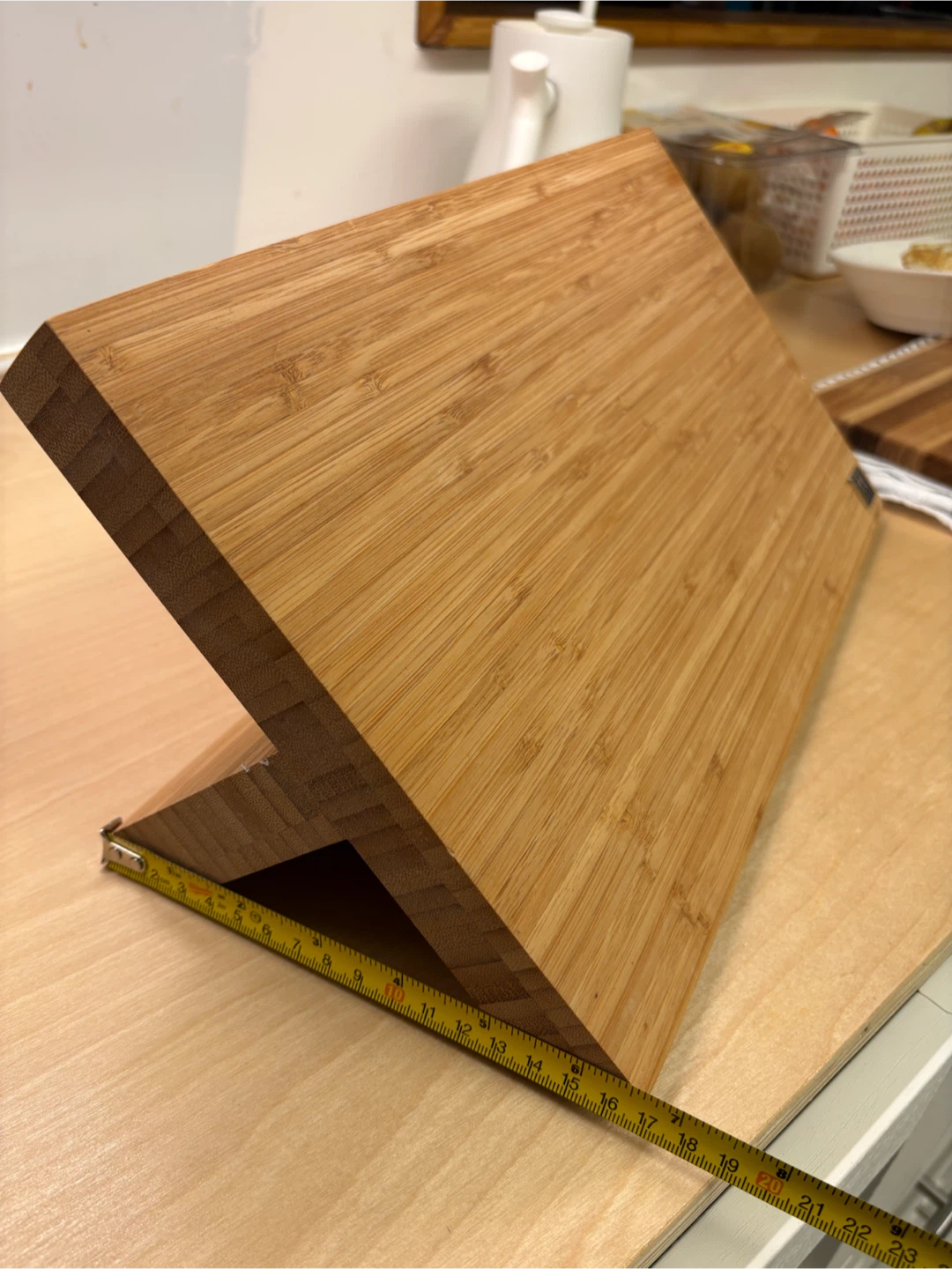 Zwilling J.A. Henckels Magnetic Bamboo Knife Block