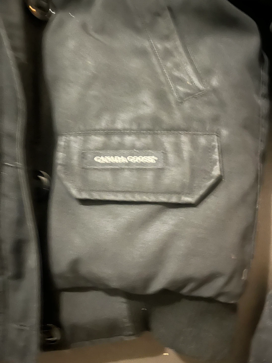 Canada Goose Black Bomber Jacket size xs - photo 3