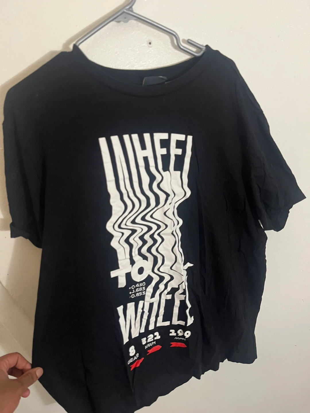 H&M Formula 1 Graphic T-Shirt Black XXL