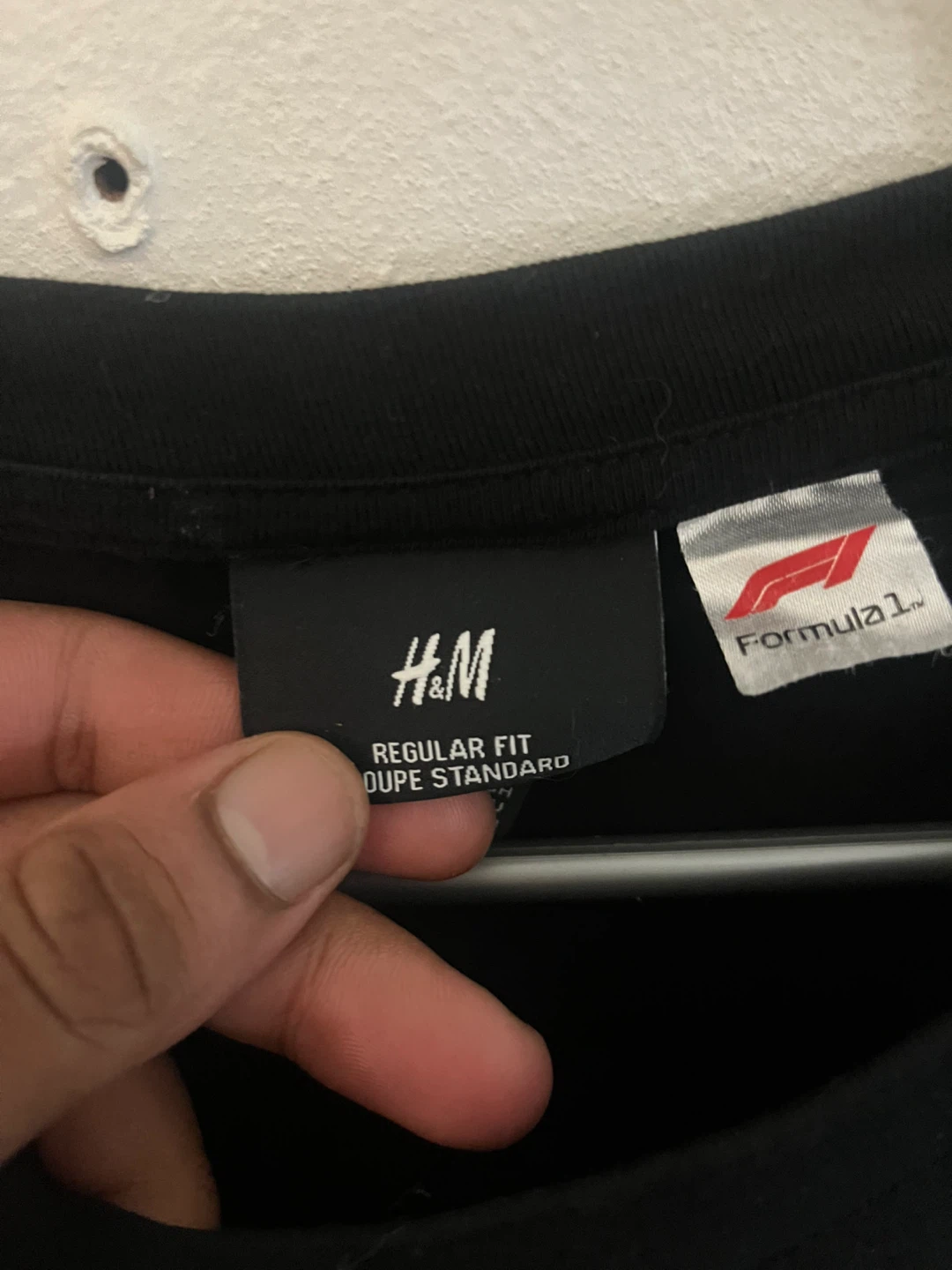 H&M Formula 1 Graphic T-Shirt Black XXL - photo 3