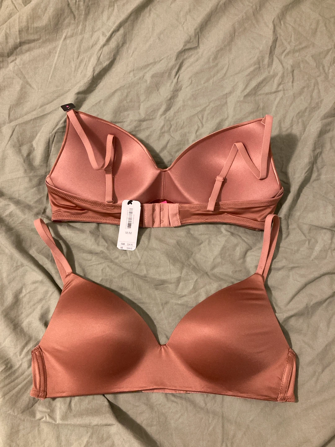 Lasenza wireless push-up bra (M)