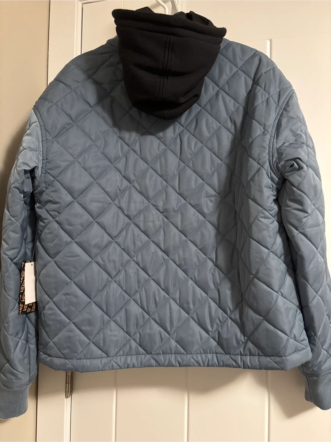 Brand New Vans Quilted Hooded Zip-Up Jacket - photo 2