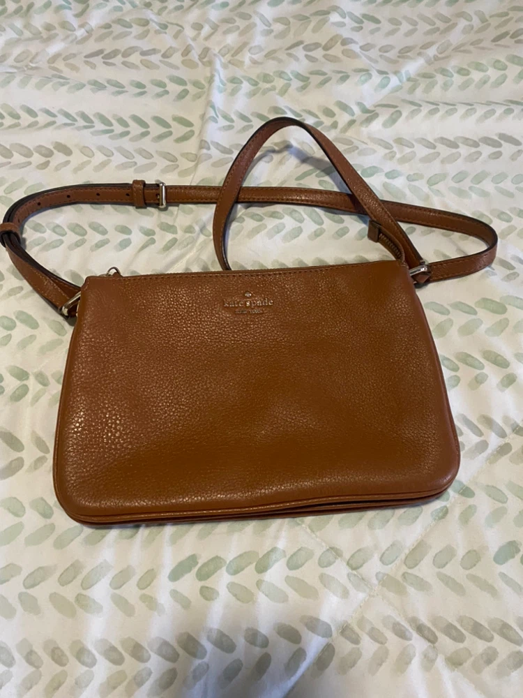 Kate Spade Brown Leather Crossbody Bag - photo 2
