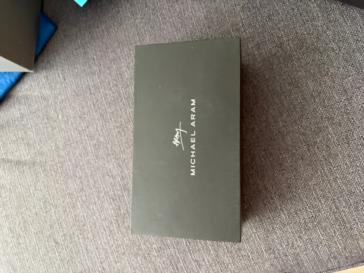 Empty box Michael Aram Black Orchid Salt & Pepper Shakers