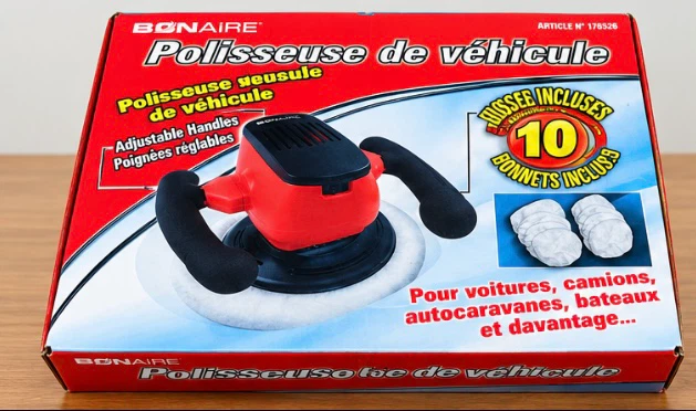 NEW Bonaire 10” Auto Polisher – 10 Bonnets Included – 120V - photo 3