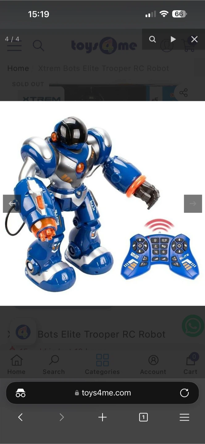 Xtrem Bots Elite Trooper RC Robot - photo 4
