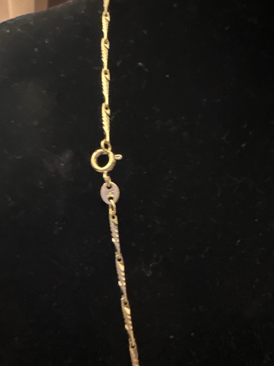 Gold Tone Bear Pendant Necklace - photo 3