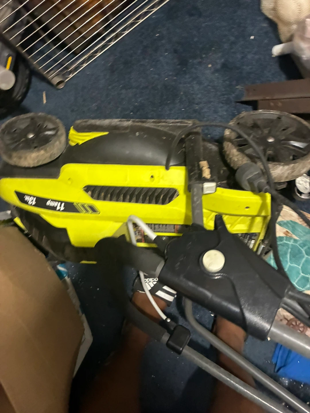 Ryobi 13 inch 11 Amp Electric Lawn Mower - photo 2