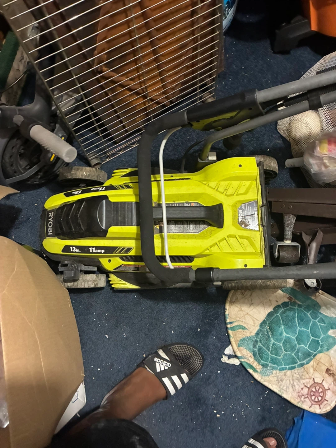 Ryobi 13 inch 11 Amp Electric Lawn Mower - photo 3