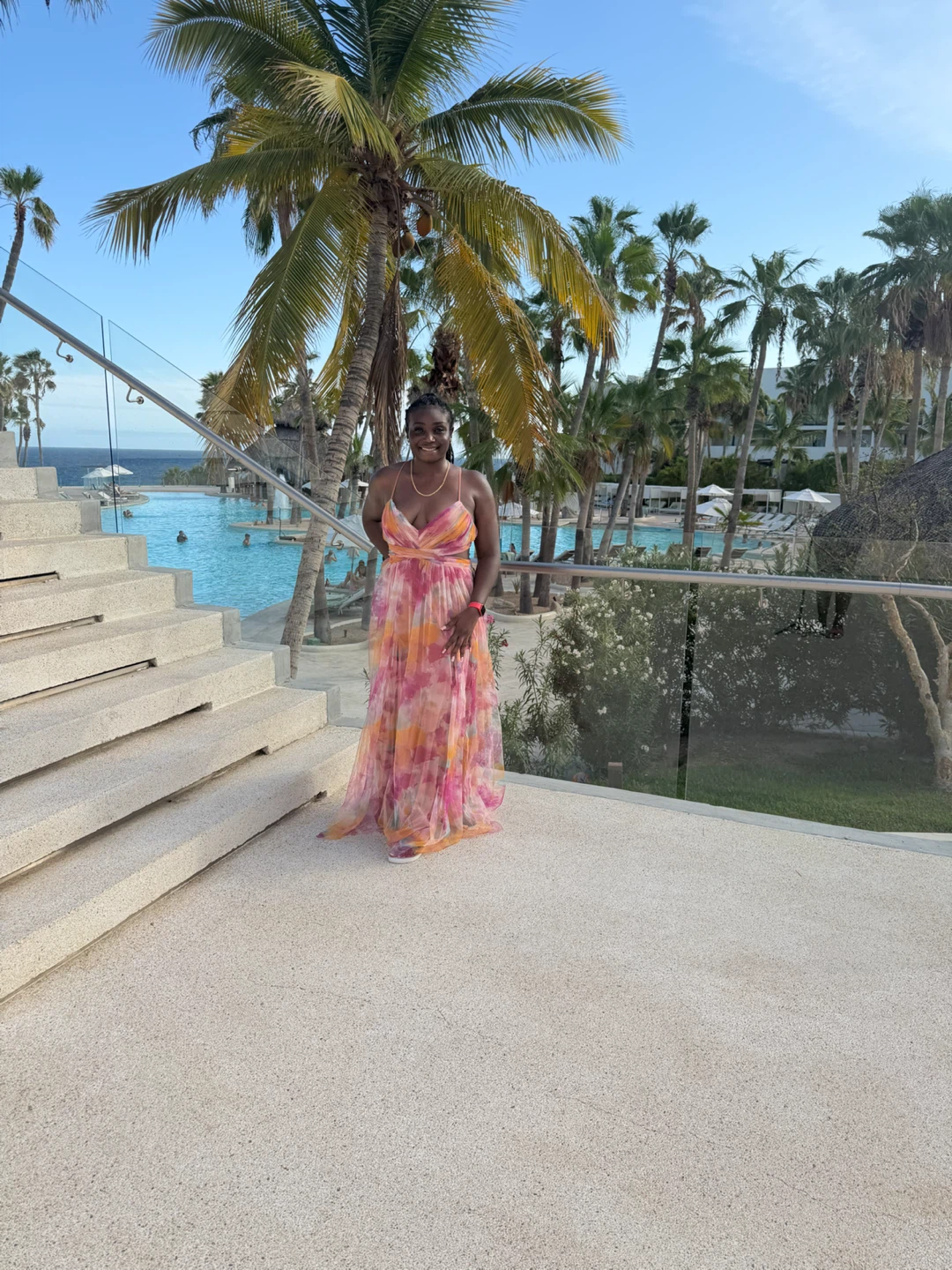 PrettyLittleThing Multi-Coloured Tulle Maxi Dress - photo 3