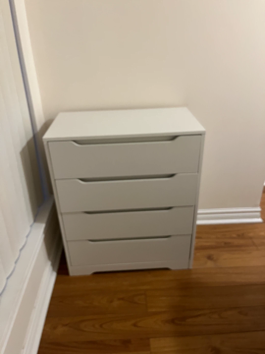 IKEA MALM 4-Drawer Chest White