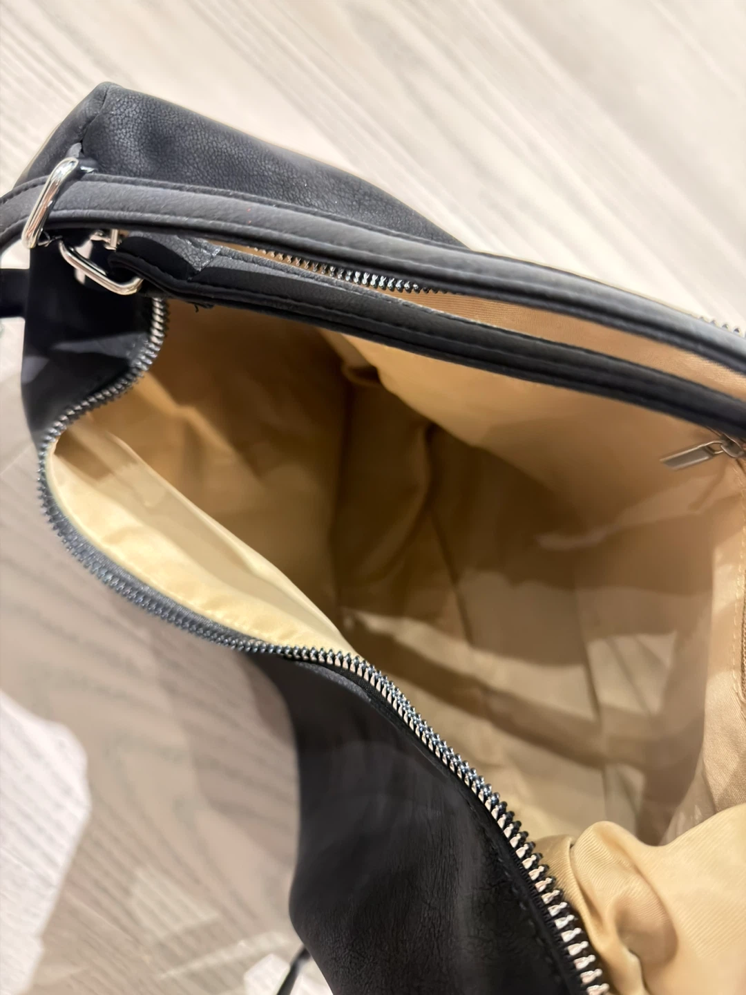 Black Fashion & Bags Leather Shoulder Bag - photo 2