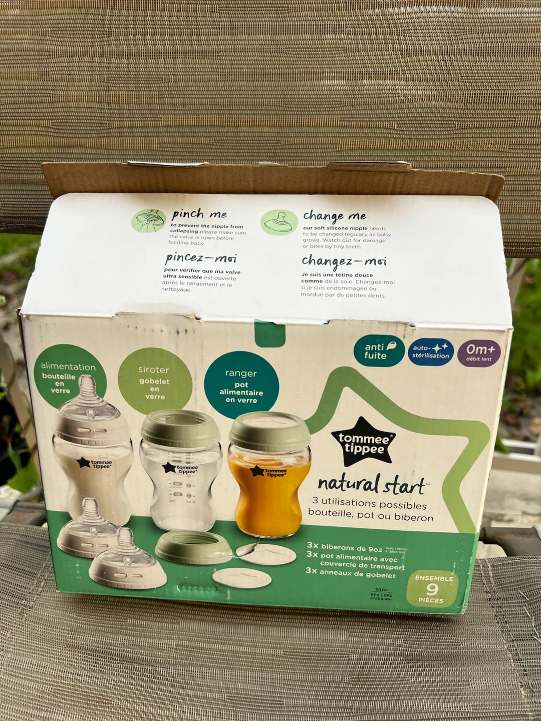 Tommee Tippee Natural Start Baby Bottles - 3 Pack