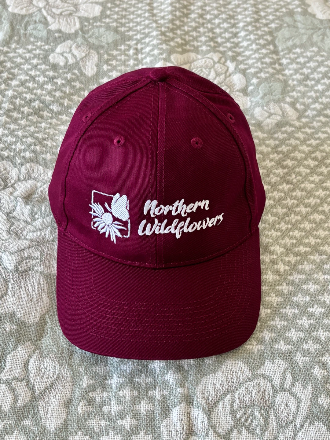 Northern Wildflowers 100% Cotton Baseball Hat - photo 5
