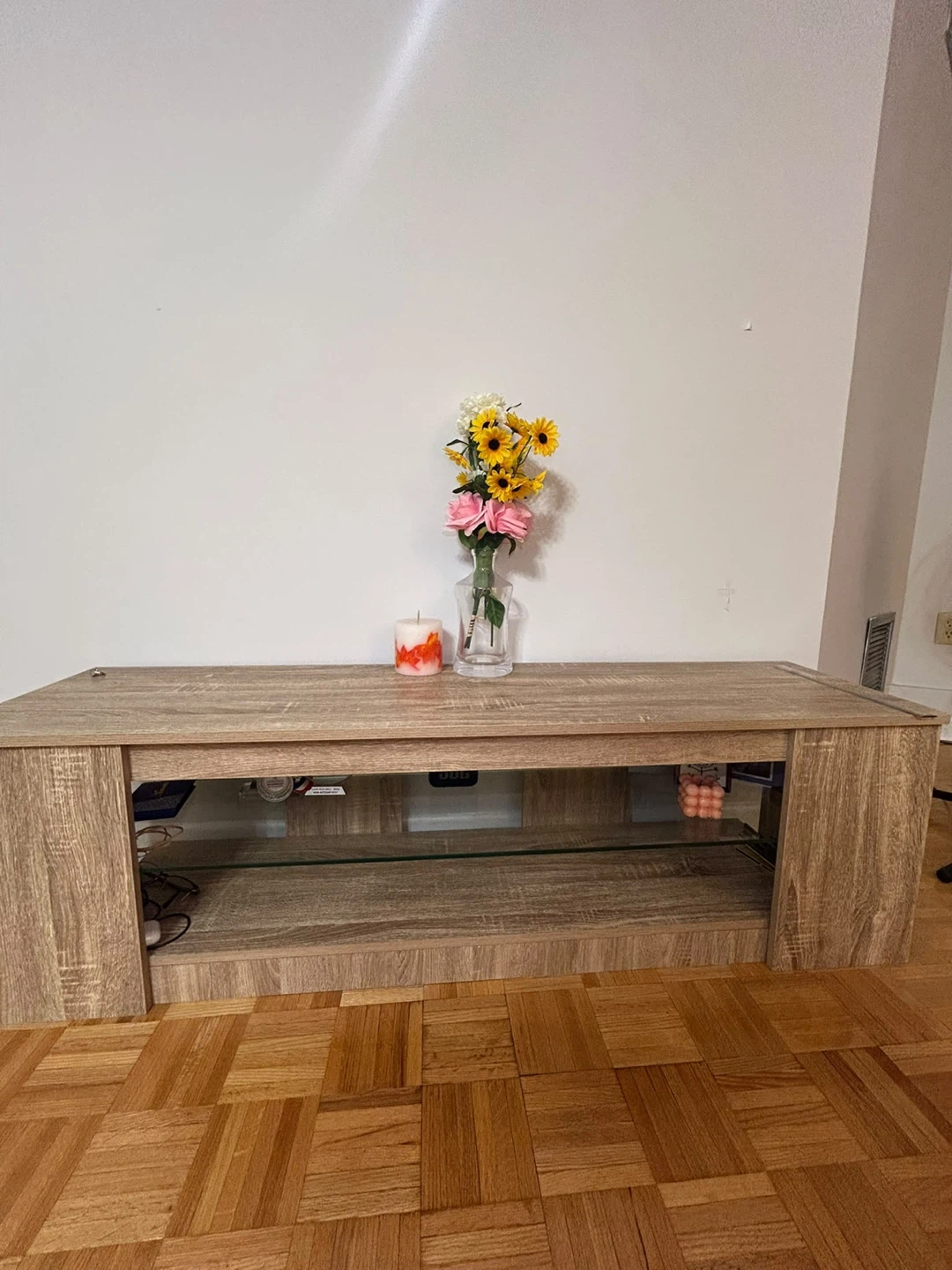 Wood Grain TV Stand - photo 3
