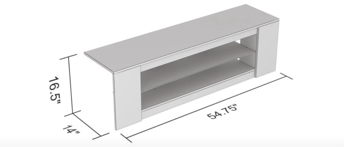 Wood Grain TV Stand - photo 4