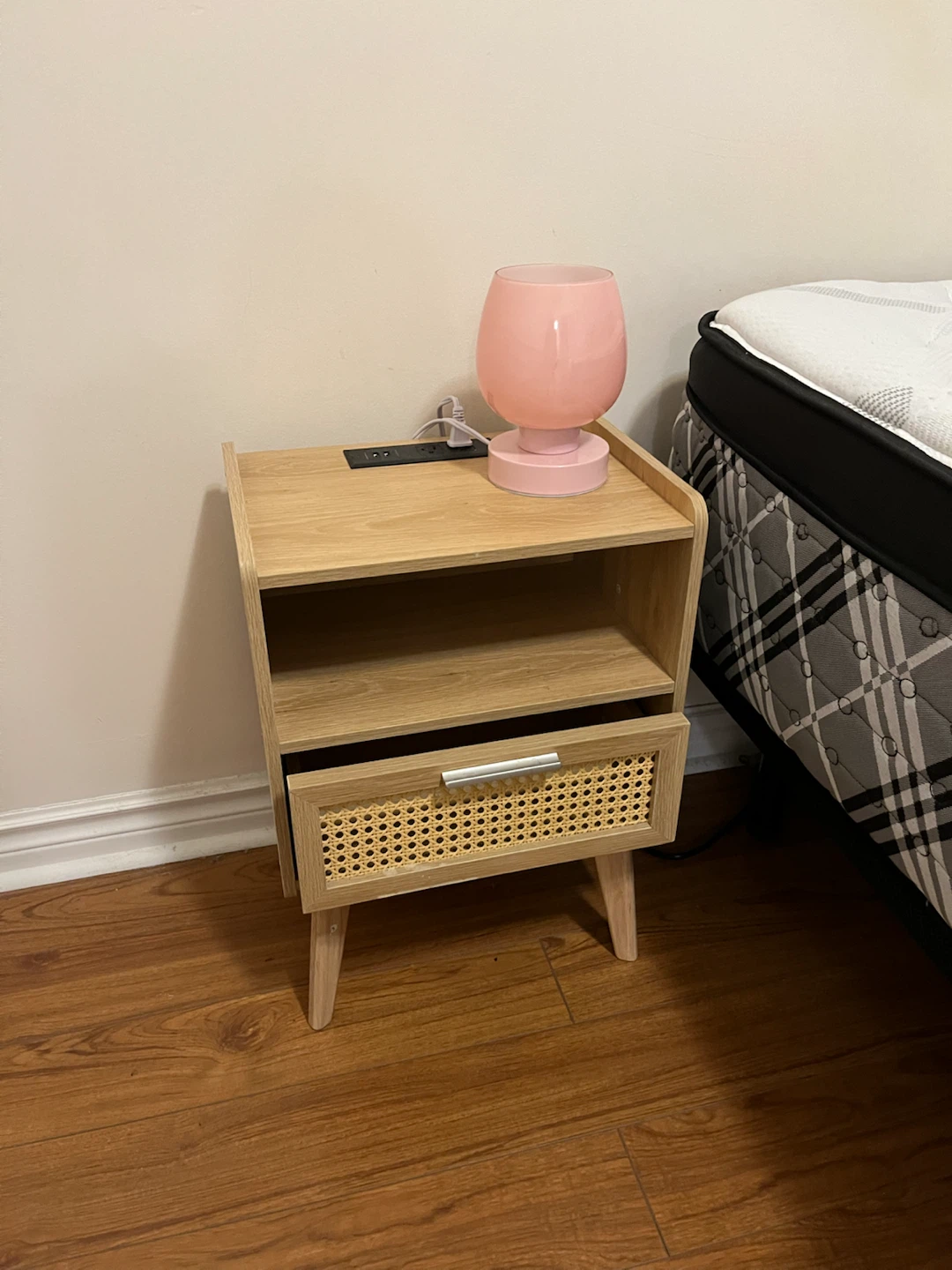 Nightstand with Power Outlet