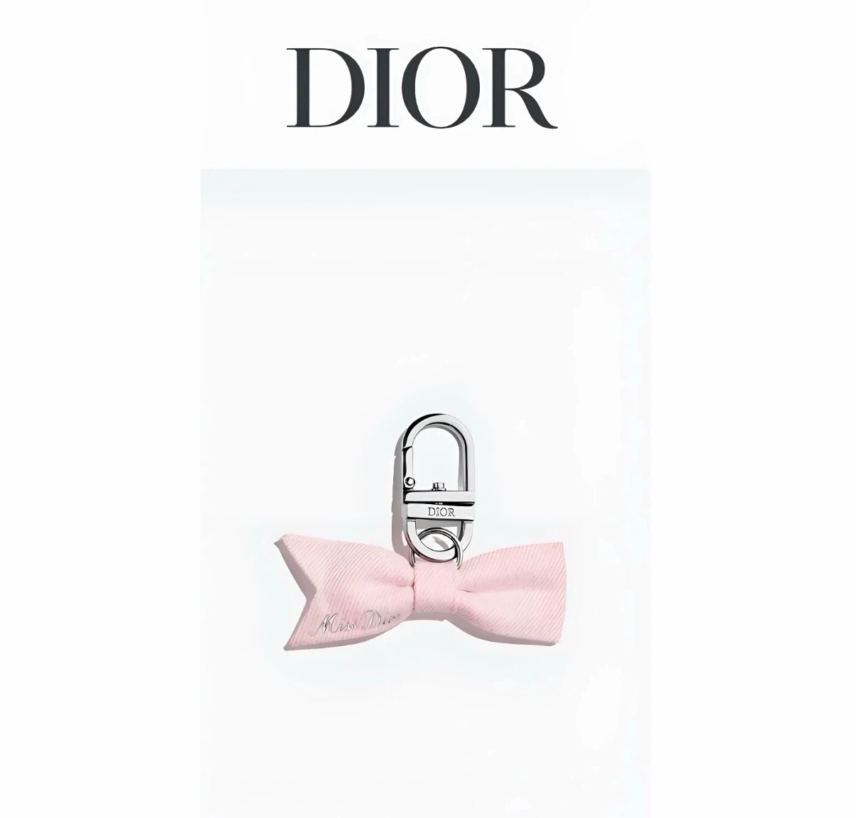 Miss Dior Bow Keychain