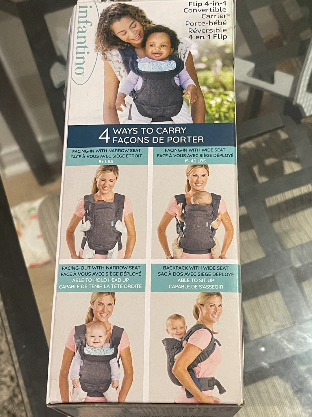 Infantino Flip 4-in-1 Baby Carrier - photo 2