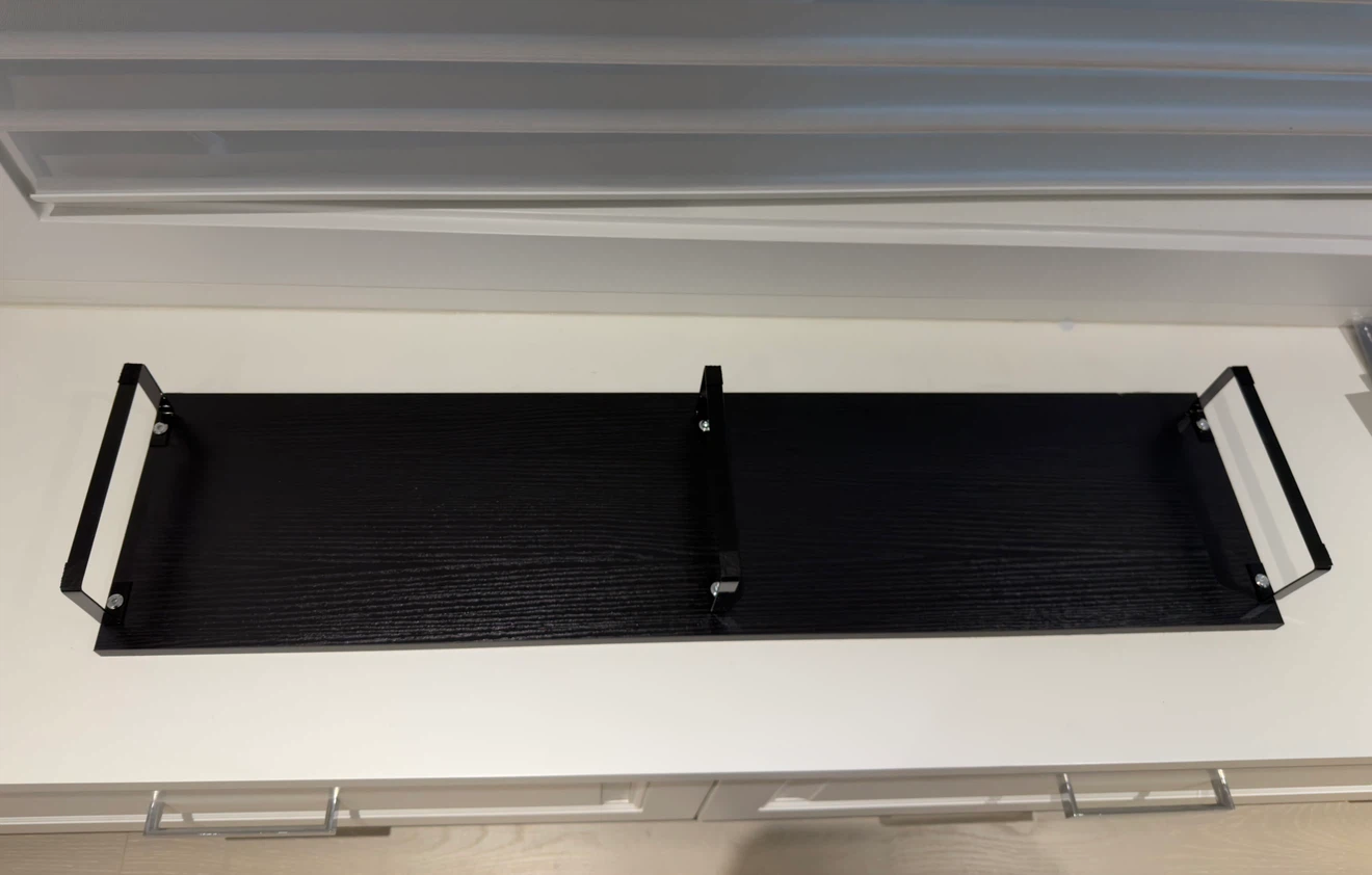 Black monitor stand riser - photo 5