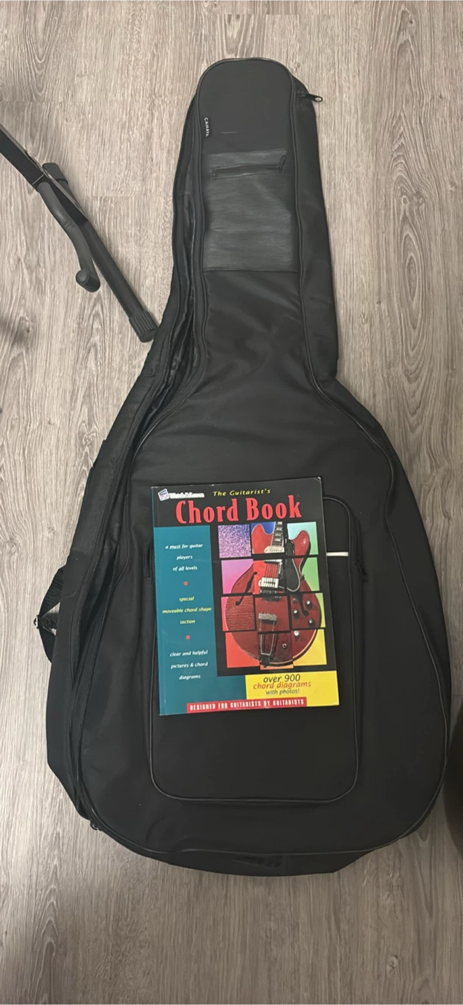 Washburn Acoustic Guitar with Gig Bag and Stand - photo 3