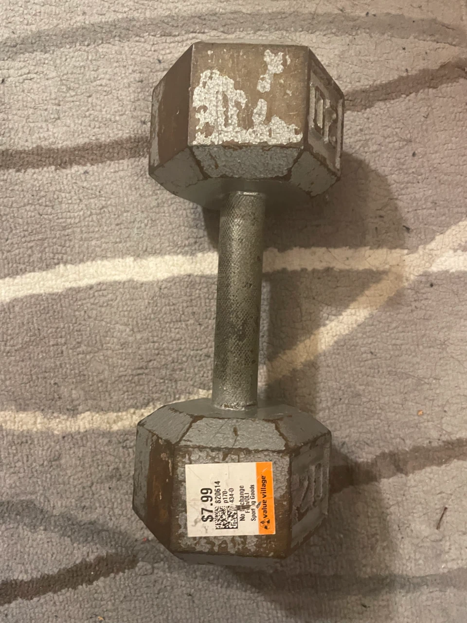 20 lb Hex Dumbbell - photo 2