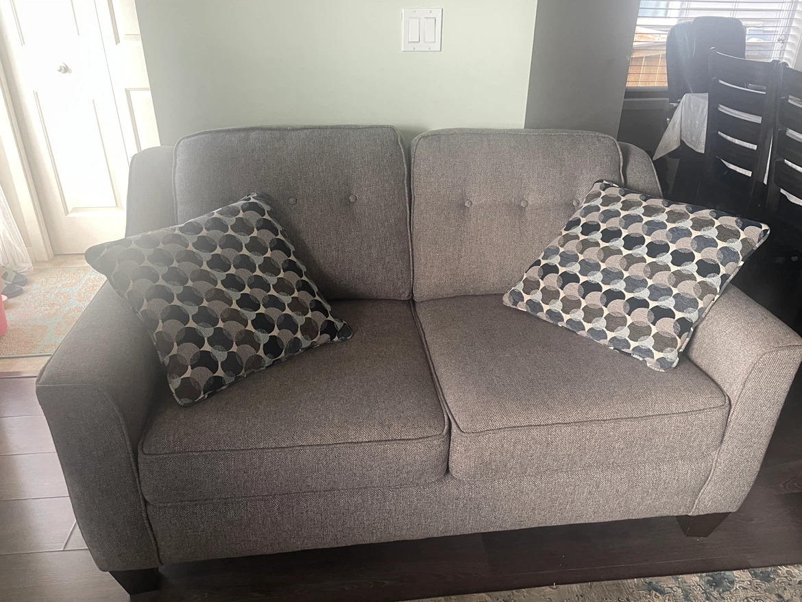 Grey Sofa and Loveseat Set - photo 2