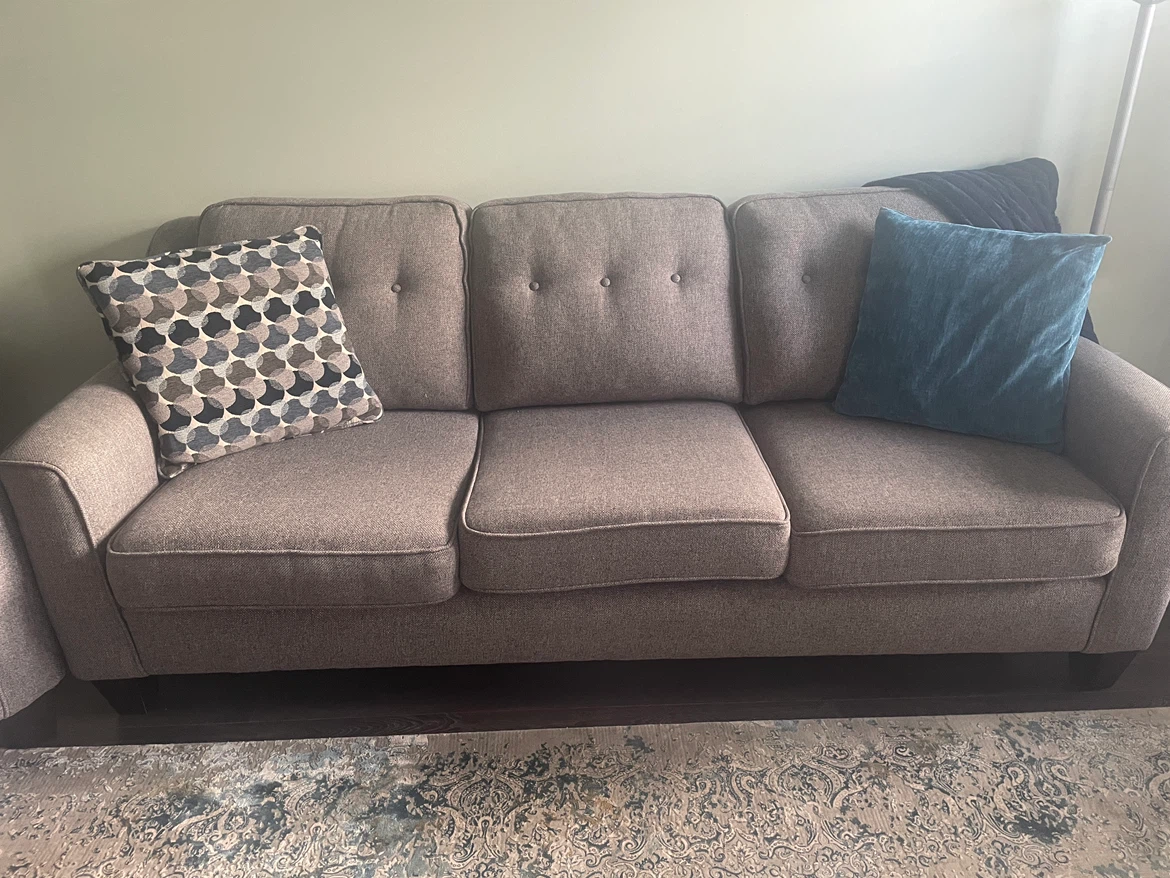 Grey Sofa and Loveseat Set - photo 3