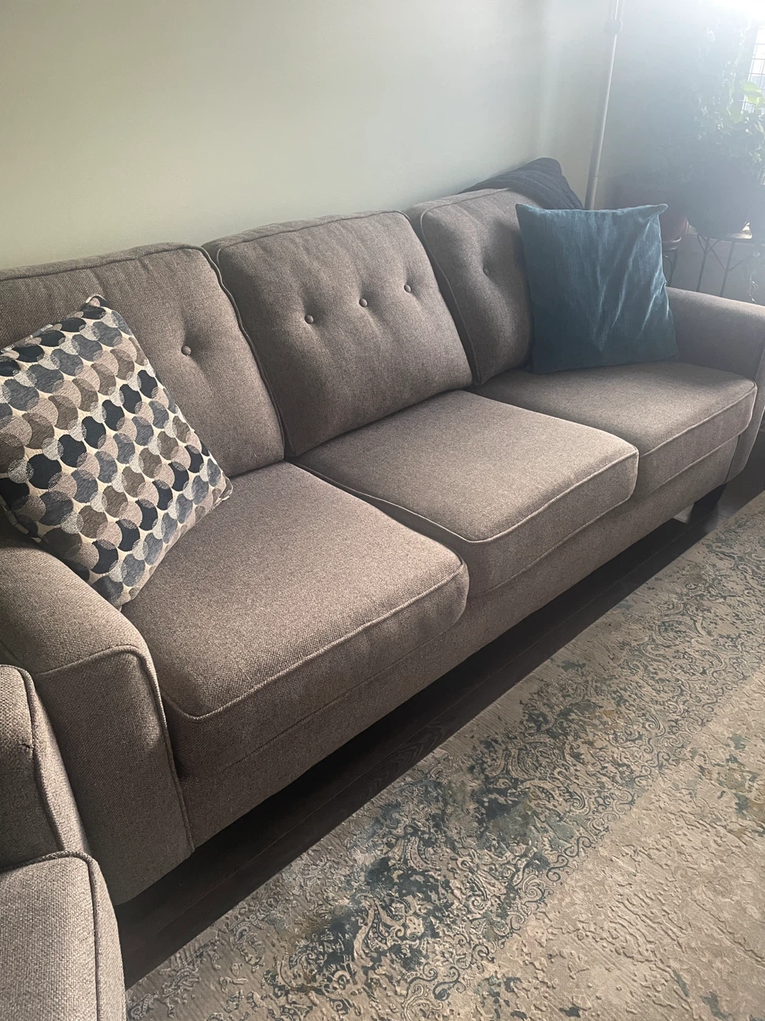Grey Sofa and Loveseat Set - photo 4
