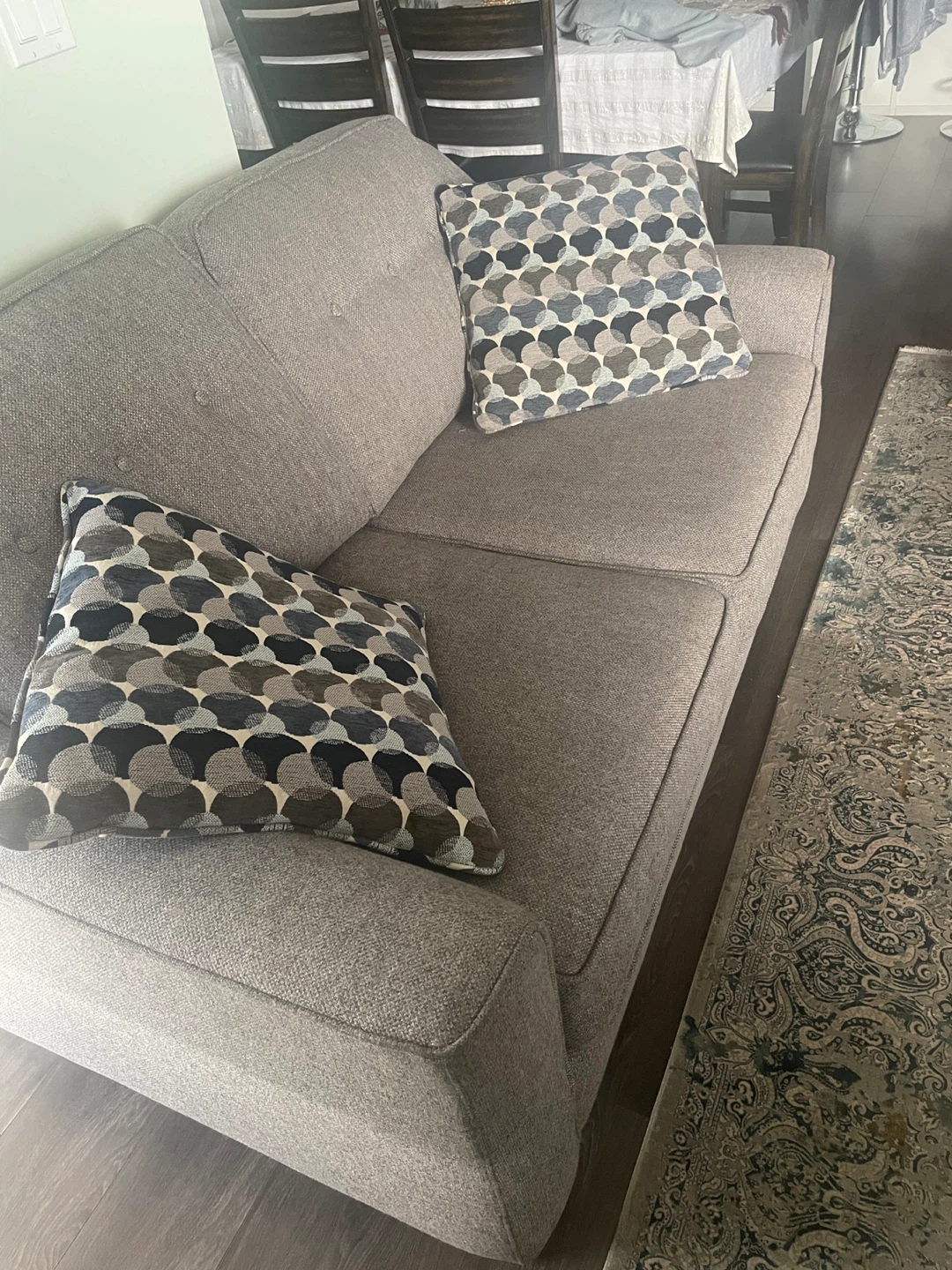 Grey Sofa and Loveseat Set - photo 5