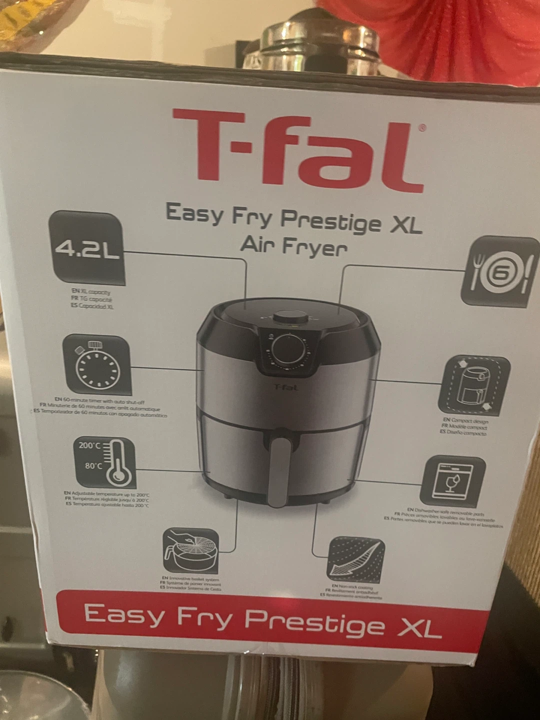 T-fal Easy Fry Prestige XL Air Fryer - photo 2