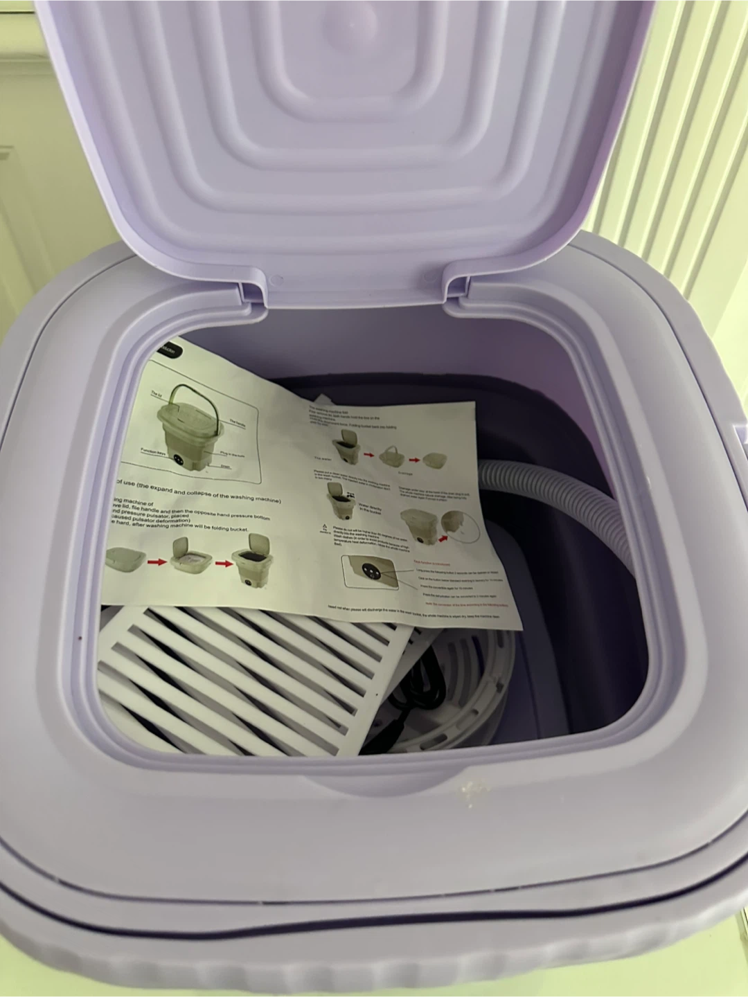 Portable Collapsible Mini Washing Machine - photo 2